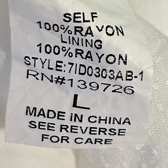 Honey Belle White Ruffled Tie Front Sundress - Picture 8 of 8